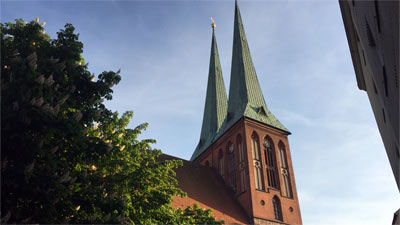 Nikolaiviertel mit Nikolaikirche