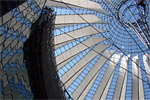 Dach vom Sony Center am Potsdamer Platz