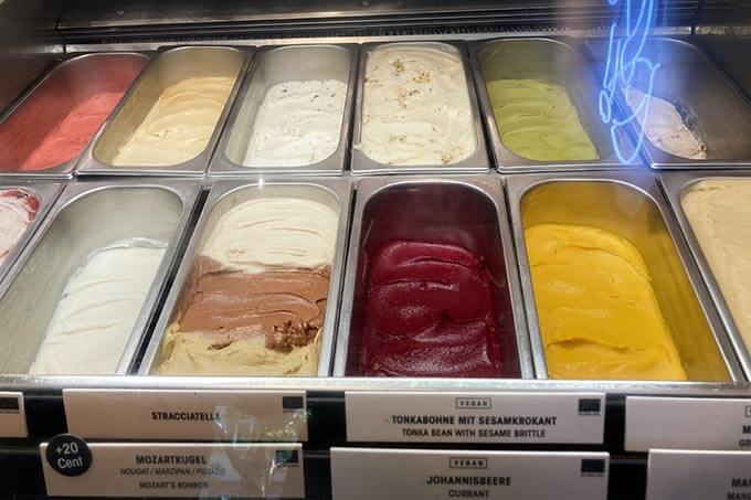 Eis bei Rosa Canina
