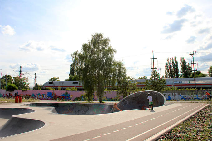 Skatepark am Gleisdreieck