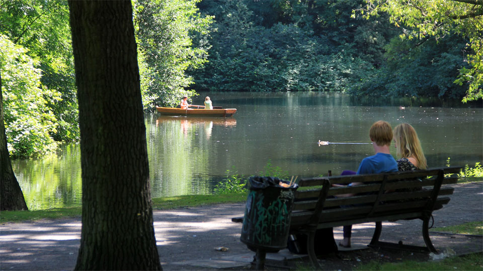 Der Große Tiergarten in Berlin