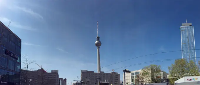 Fernsehturm am Alexanderplatz