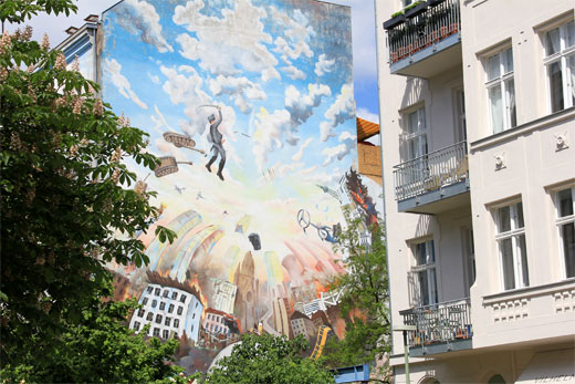 Streetart Murals und Wandbilder in Berlin